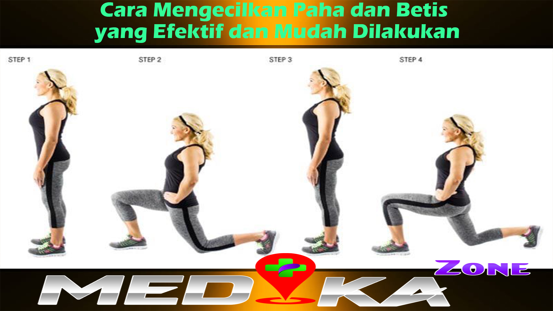 Cara Mengecilkan Paha dan Betis yang Efektif & Mudah Dilakukan