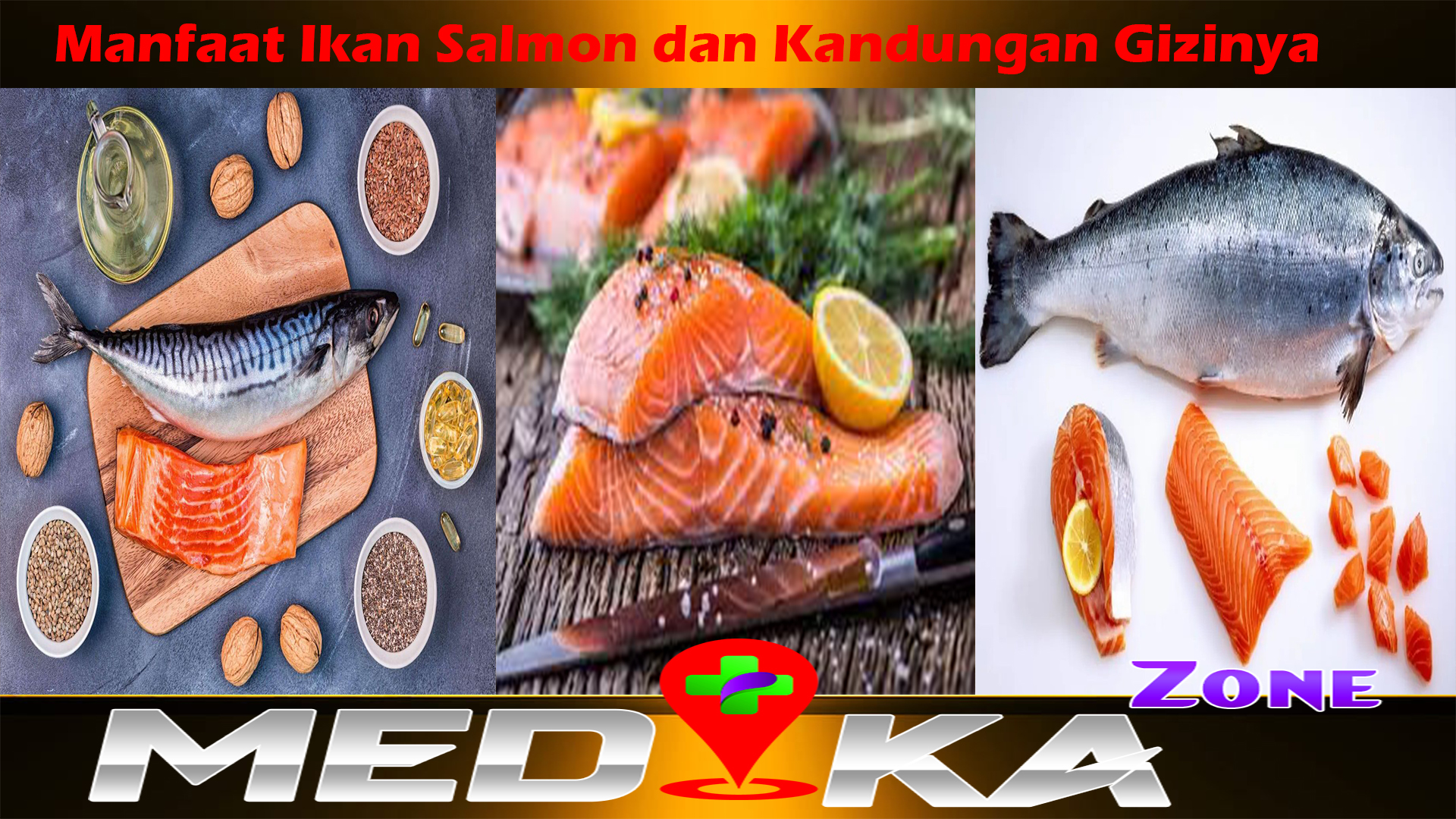 Manfaat Ikan Salmon dan Kandungan Gizinya